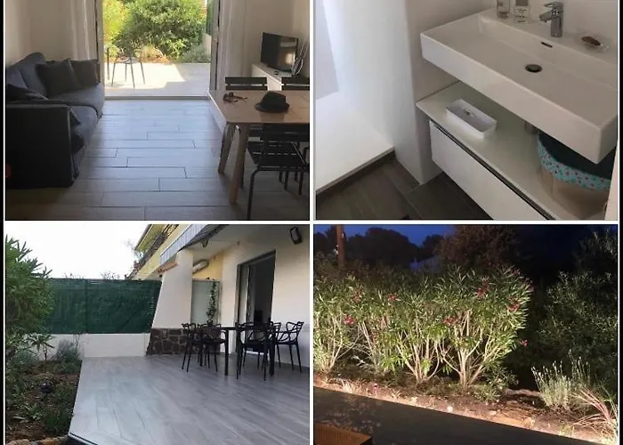 Agreable Appart, Refait A Neuf, Calme, 5mn Mer, Calanques St Aygulf סנט-אגף